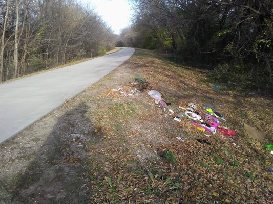 Redbud Trail Head - Hillside