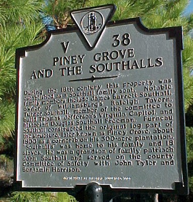 Piney Grove at Southall's Plantation Piney Grove at Southall's Plantation